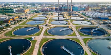 Wastewater treatment plant, Detroit
