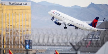 Delta flight Las Vegas - Mandolay Bay Hotel