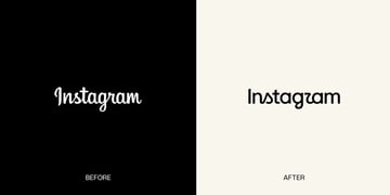 Instagram old - new wordmark