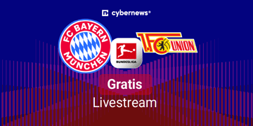 FC Bayern vs. Union Berlin, Team Logos, Bundesliga, Gratis-Livestream