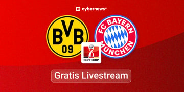 BVB vs. FCB, Team Logos, DFL Supercup, Gratis-Livestream 