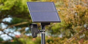 A Flock ALPR camera on a road