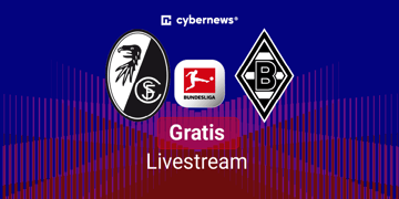 SC Freiburg vs. Gladbach, Team Logos, Bundesliga, Gratis-Livestream