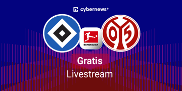 HSV vs. Mainz 05, Team Logos, Bundesliga, Gratis-Livestream