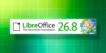 The logo of the latest version of free, open-source productivity suite LibreOffice 28.6