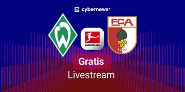 Werder Bremen vs. FC Augsburg, Team Logos, Bundesliga, Gratis-Livestream
