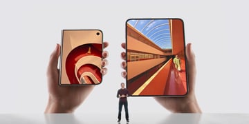 iPhone Duo presented by John Ternus at Apple event