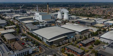 Data centre hub in Slough, one of the largest in Europe
