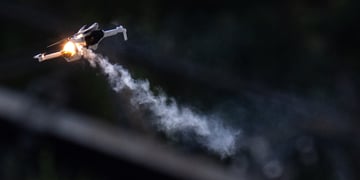 drone laser image