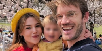 family blurred childs face