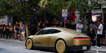 gold cybercab reuters