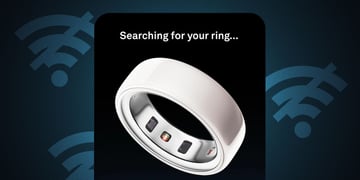 Disconnected Oura smart ring