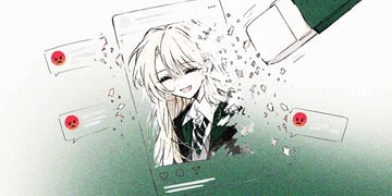An anime version of Harry Potter character Draco Malfoy