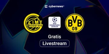 FK Bodo Glimt vs BVB, Team Logos, Champions League, Gratis-Livestream