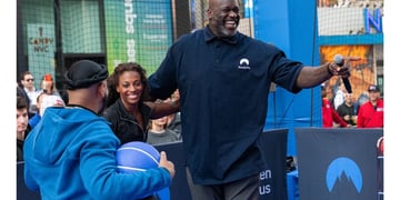 Shaq NordVPN Times Square