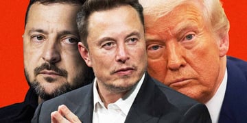 Volodymyr Zelensky, Elon Musk, Donald Trump. By Cybernews / Shutterstock.