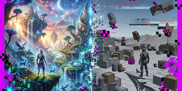Half breathtaking AI generated gaming, and half slop.