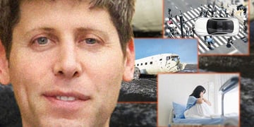 Sam Altman, Tesla in a pedestrian crossing, plane crash, patient in a hospital.