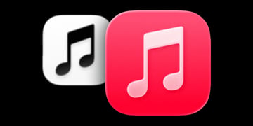 Apple Music logo change.