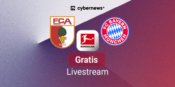Augsburg vs. Bayern, Logos, Bundesliga, Gratis-Livestream