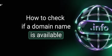 check if a domain name is available