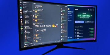 A Discord chat bragging of Crypto theft.
