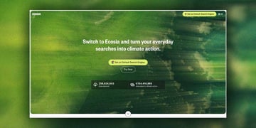 The window of European search engine, Ecosia