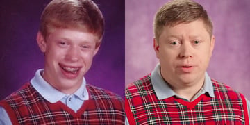 The star of the Bad Luck Brian meme revived in the Firefox latest campaing