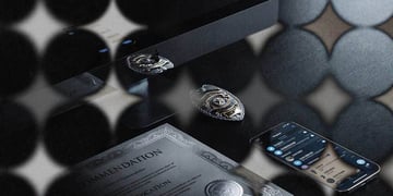 A police badge, commendation, and surreptitious Telegram activity.