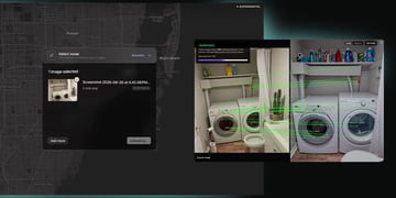 Raven system that geolocates an apartment using a single interior detail