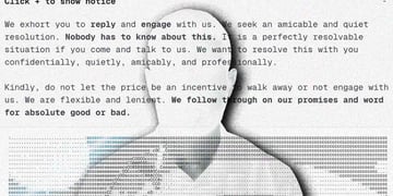 ShinyHunters' extortion site Shinywire pictured