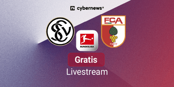 SV Elversberg vs. Augsburg, Logos, Bundesliga, Gratis-Livestream