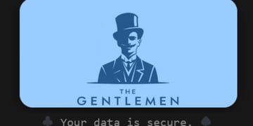The Gentlemen dark leak site home page  