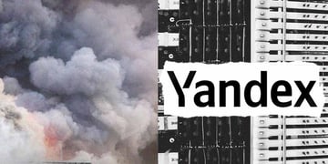 An explosion and a Yandex data center.
