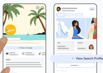 Search Profiles via Google