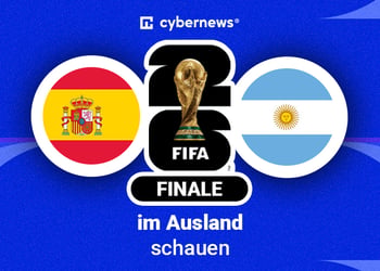 Spanien vs. Argentinien, Länderflaggen, WM-Finale 2026
