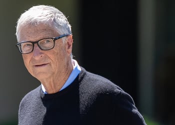 Microsoft co-founder and billionaire philantropist Bill Gates