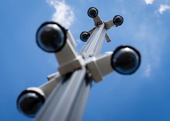 A Flock surveillance camera. Al Drago via Getty Images.