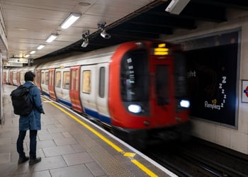 london underground train