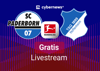 Paderborn vs. Hoffenheim, Team Logos, Bundesliga, Gratis-Livestream