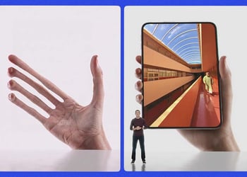 Photoshopped iPhone Duo promo image