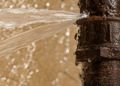 Metaphorical image to represent water company being hacked