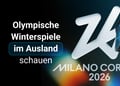 Olympische Winterspiele im Ausland schauen