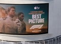 best picture, formula1, posted on white wall, Brad Pitt,  Damson Idris