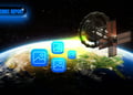 Satellite images.