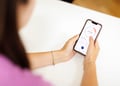 Menstrual tracking app
